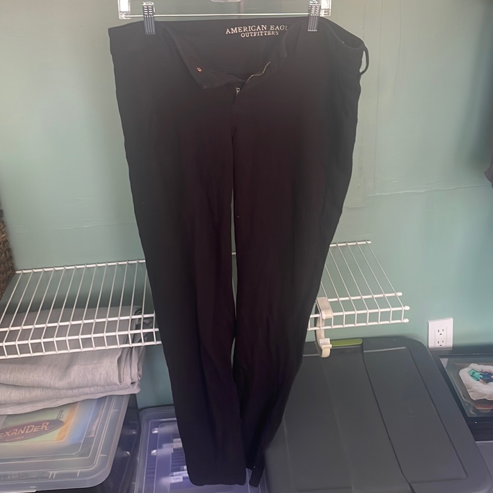 And to can Eagle jeggings